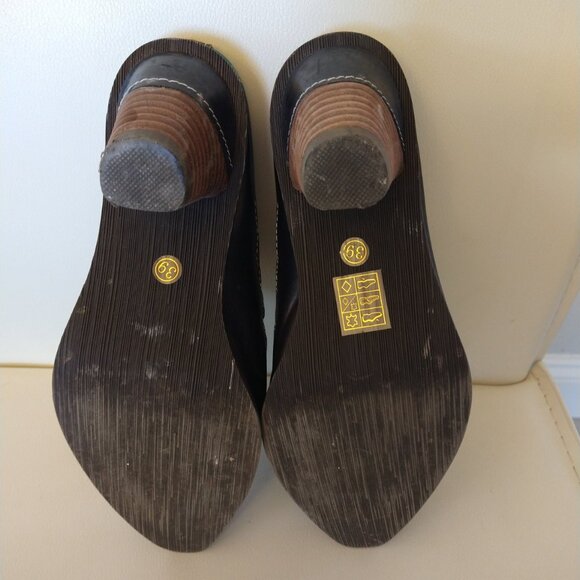 Spring Step - 'FUN', Cowgirl Western Mule booties - 39 or 8.5 - Picture 4 of 9